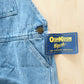 OshKosh Medium-Light Wash Overalls - Yellow Clover Vintage Kids Clothes