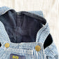 Baby B’gosh Hickory Stripe Bubble Overalls
