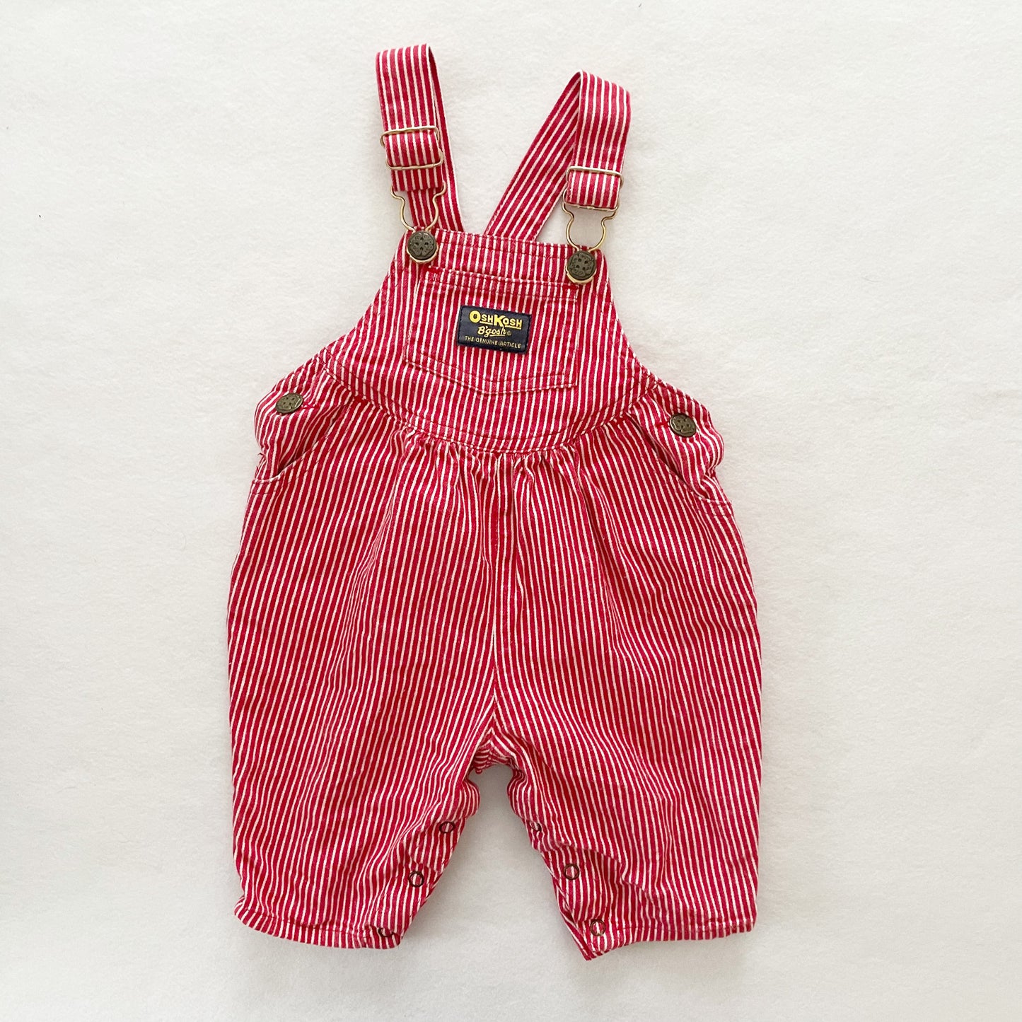 OshKosh Red Hickory Overalls