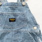 OshKosh Hickory Stripe Shortalls - Yellow Clover Vintage Kids Clothes