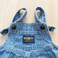 OshKosh Lighter Wash Bubble Overalls - Yellow Clover Vintage Kids Clothes