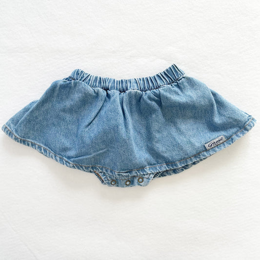 Guess Skirted Bloomers - Yellow Clover Vintage Kids Clothes