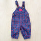 OshKosh Wagon Woven Overalls - Yellow Clover Vintage Kids Clothes