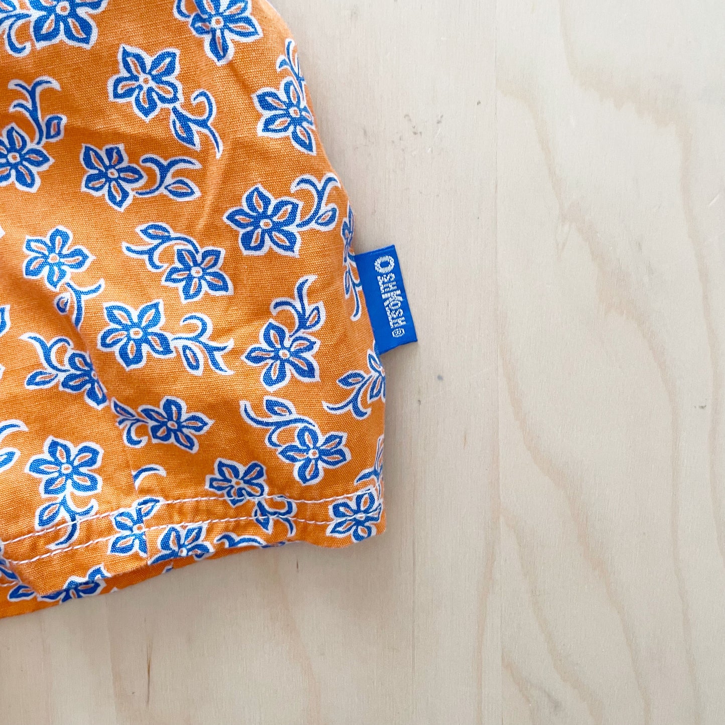 OshKosh Flower Print Bubble Romper
