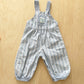 OshKosh Striped Gingham Bubble Overalls