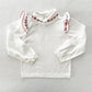 OshKosh Flower Ruffle Layer Top - Yellow Clover Vintage Kids Clothes