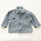 OshKosh Hickory Stripe Chore Coat - Yellow Clover Vintage Kids Clothes