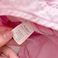 OshKosh Stripe Bow Back Light Pink Bubble Overalls