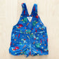 Baby B’gosh Dinosaur Baseball Shortalls - Yellow Clover Vintage Kids Clothes