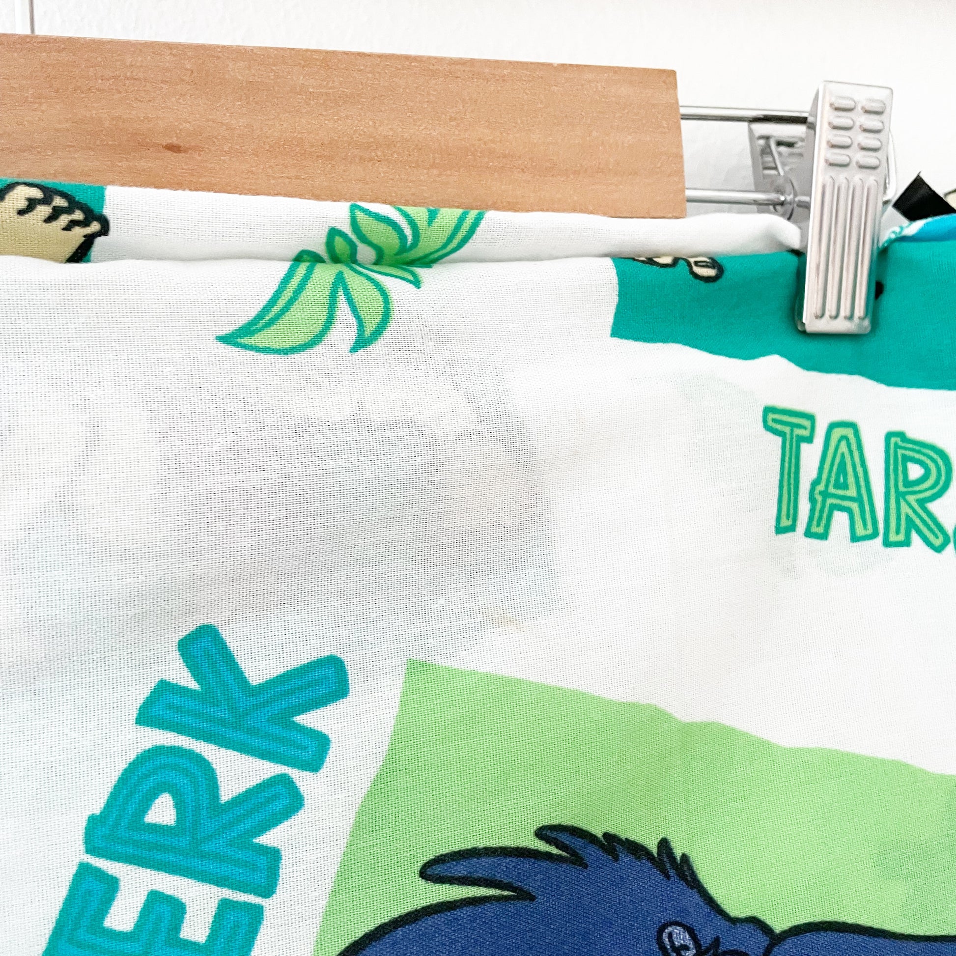 Tarzan Sheet Set - Yellow Clover Vintage Kids Clothes