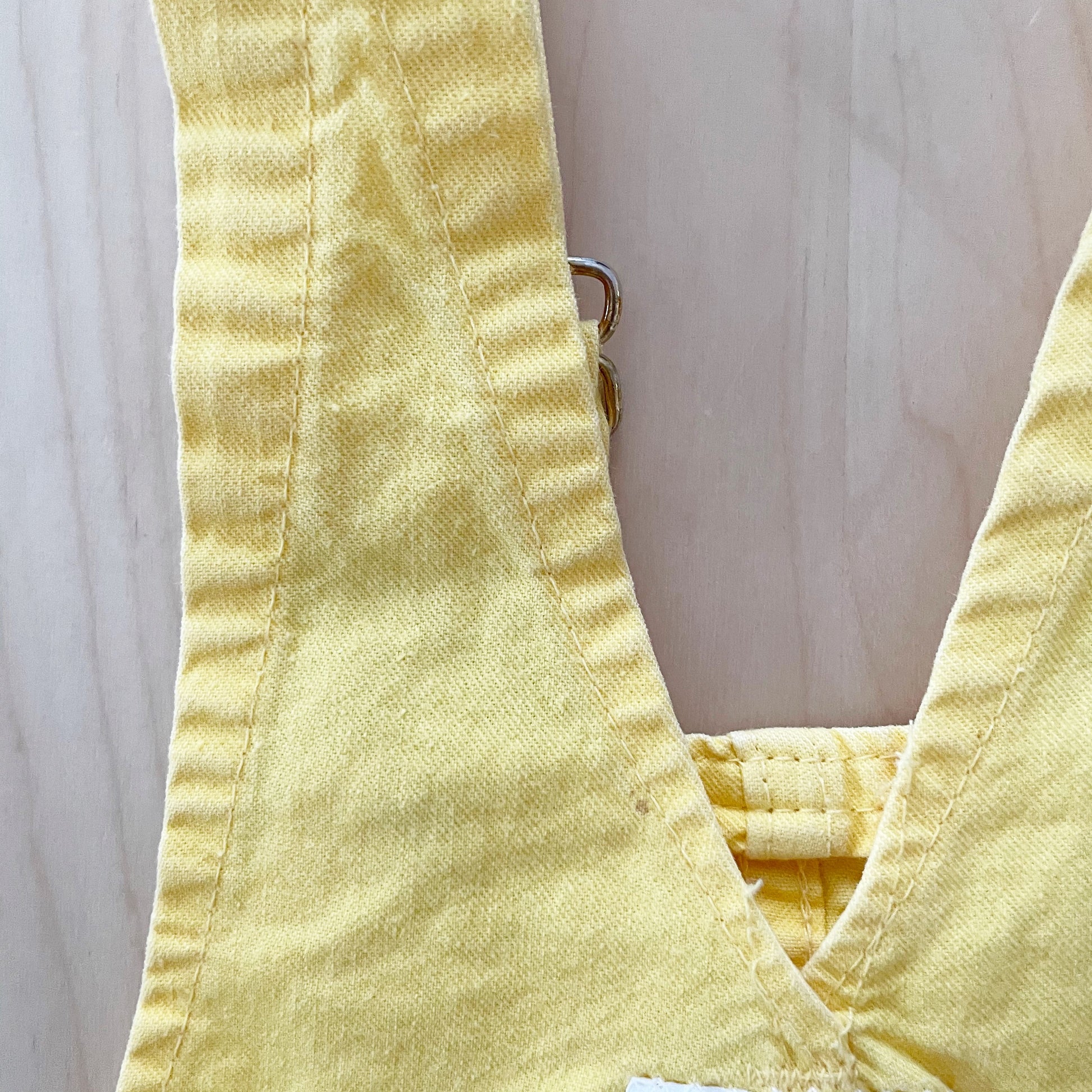 OshKosh Classic Yellow Shortalls - Yellow Clover Vintage Kids Clothes