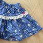 Vintage OshKosh Blue Floral Tank Set - Yellow Clover Vintage Kids Clothes