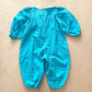 OshKosh Turquoise Dot Collared Romper