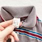 JC Penney Striped Long Sleeve Polo - Yellow Clover Vintage Kids Clothes