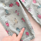 OshKosh Thumbprint People Print Overalls - Yellow Clover Vintage Kids Clothes
