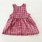 OshKosh Plaid Pinafore Dress - Yellow Clover Vintage Kids Clothes