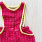 OshKosh Red Woven Bubble Romper - Yellow Clover Vintage Kids Clothes