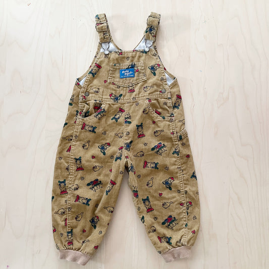 Vintage Baby B’gosh Beaver Cord Jogger Overalls
