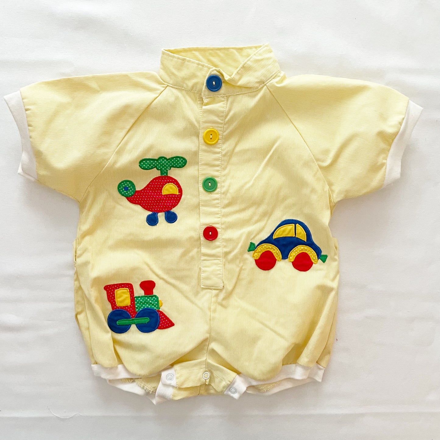 Samara Vehicle Button Romper