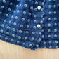 OshKosh Flower Woven Button Front Lace Collar Dress - Yellow Clover Vintage Kids Clothes
