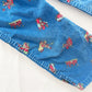 OshKosh Cord Knights Print Overalls - Yellow Clover Vintage Kids Clothes