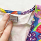 OshKosh Bright Fruit Print Romper - Yellow Clover Vintage Kids Clothes