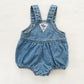 Baby B’gosh Denim Bubble - Yellow Clover Vintage Kids Clothes