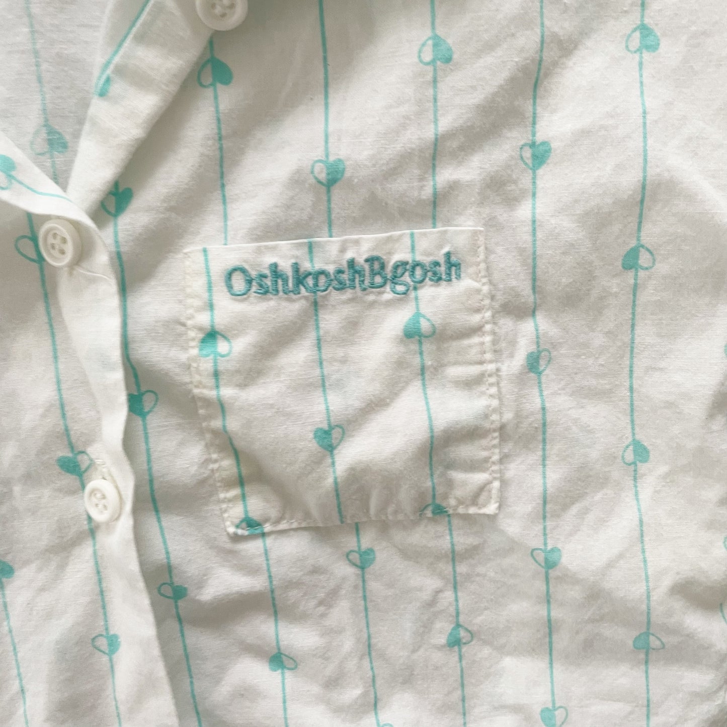 OshKosh Hearts Striped Shirt