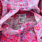 Vintage Okie Dokie Floral Cord Overalls