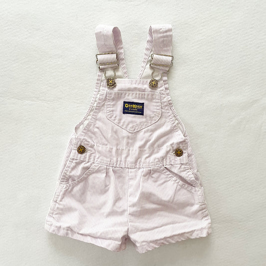 OshKosh Light Purple Stripe Shortalls