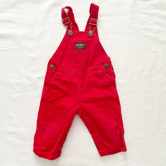 OshKosh Red Classic Cut Overalls