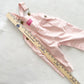 OshKosh Dainty Floral Overalls - Yellow Clover Vintage Kids Clothes