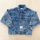 Vintage OshKosh Joe’s Garage Embossed Acid Wash Kids Jacket