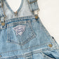 Guess Patch Shortalls • 4y - Yellow Clover Vintage Kids Clothes