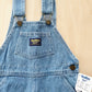 OshKosh Medium-Light Wash Overalls - Yellow Clover Vintage Kids Clothes