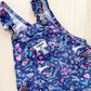 OshKosh Floral Bunny Overalls - Yellow Clover Vintage Kids Clothes