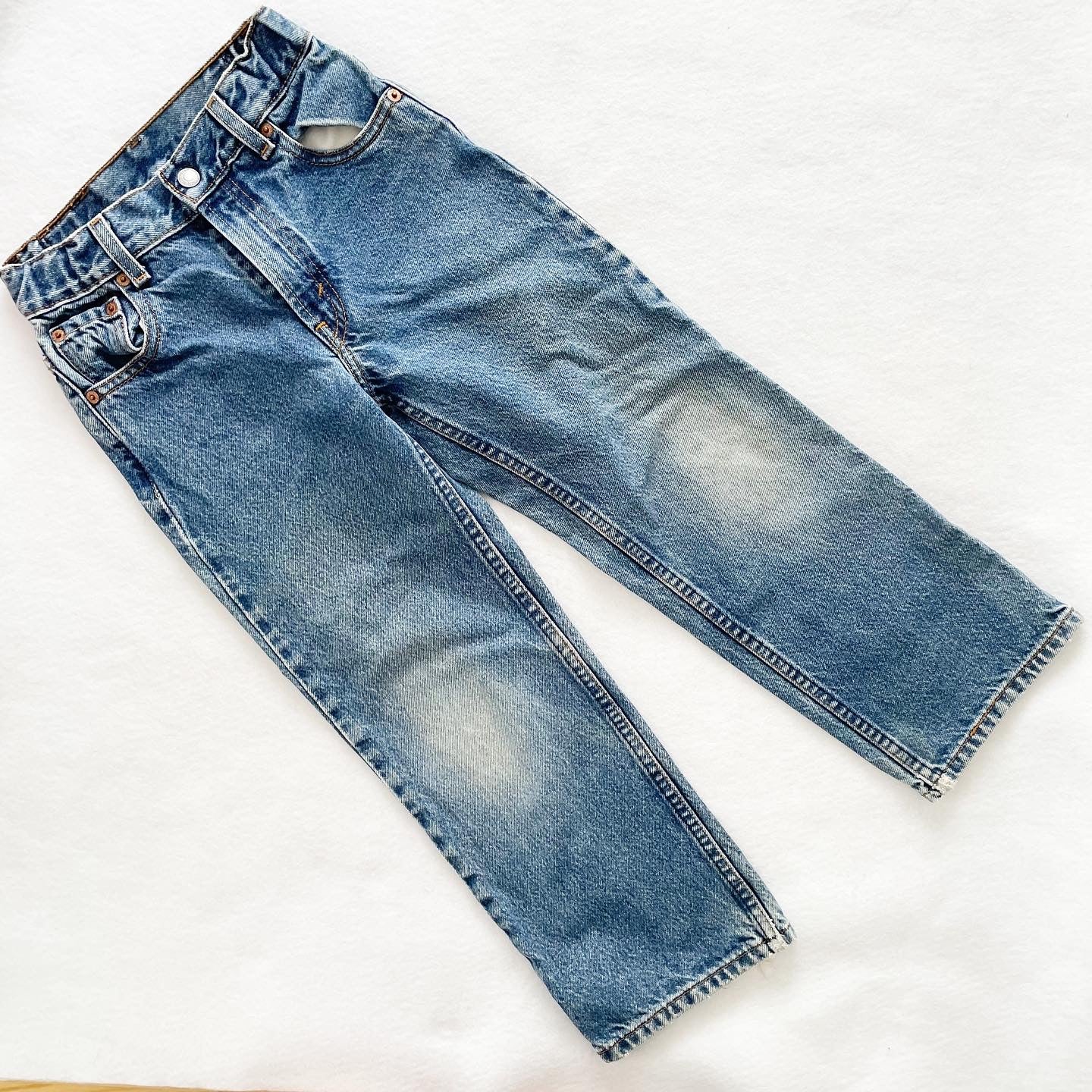 Levi’s 569 Slim Loose Jeans - Yellow Clover Vintage Kids Clothes