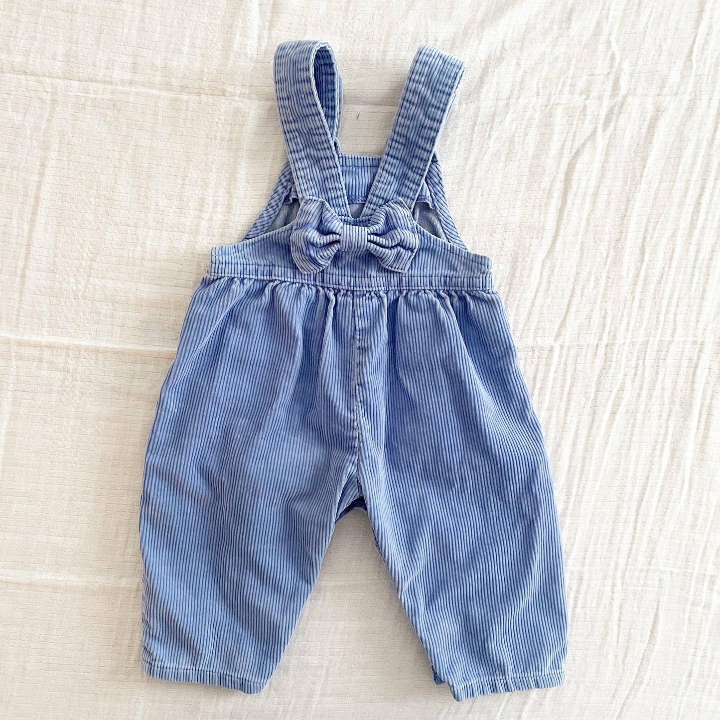 OshKosh Periwinkle Bow Back Overalls
