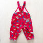 Vintage OshKosh Kennel Club Dog Overalls - Yellow Clover Vintage Kids Clothes