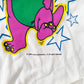 Deadstock Barney Graphic Tee - Yellow Clover Vintage Kids Clothes