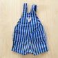 Vintage OshKosh Blue Wide Stripe Shortalls
