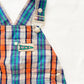 Gymboree Sports Pennant Patch Shortalls • 2T - Yellow Clover Vintage Kids Clothes
