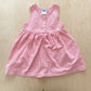 Vintage OshKosh Coral Gingham Dress