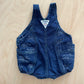 OshKosh Denim Sailboat Bubble Romper - Yellow Clover Vintage Kids Clothes
