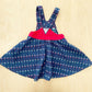 OshKosh Flower Woven Bow Front Skirtall - Yellow Clover Vintage Kids Clothes