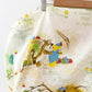 Sears Winnie the Pooh Crib Sheet - Yellow Clover Vintage Kids Clothes
