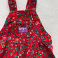 OshKosh Paisley Cord Bubble Overalls - Yellow Clover Vintage Kids Clothes