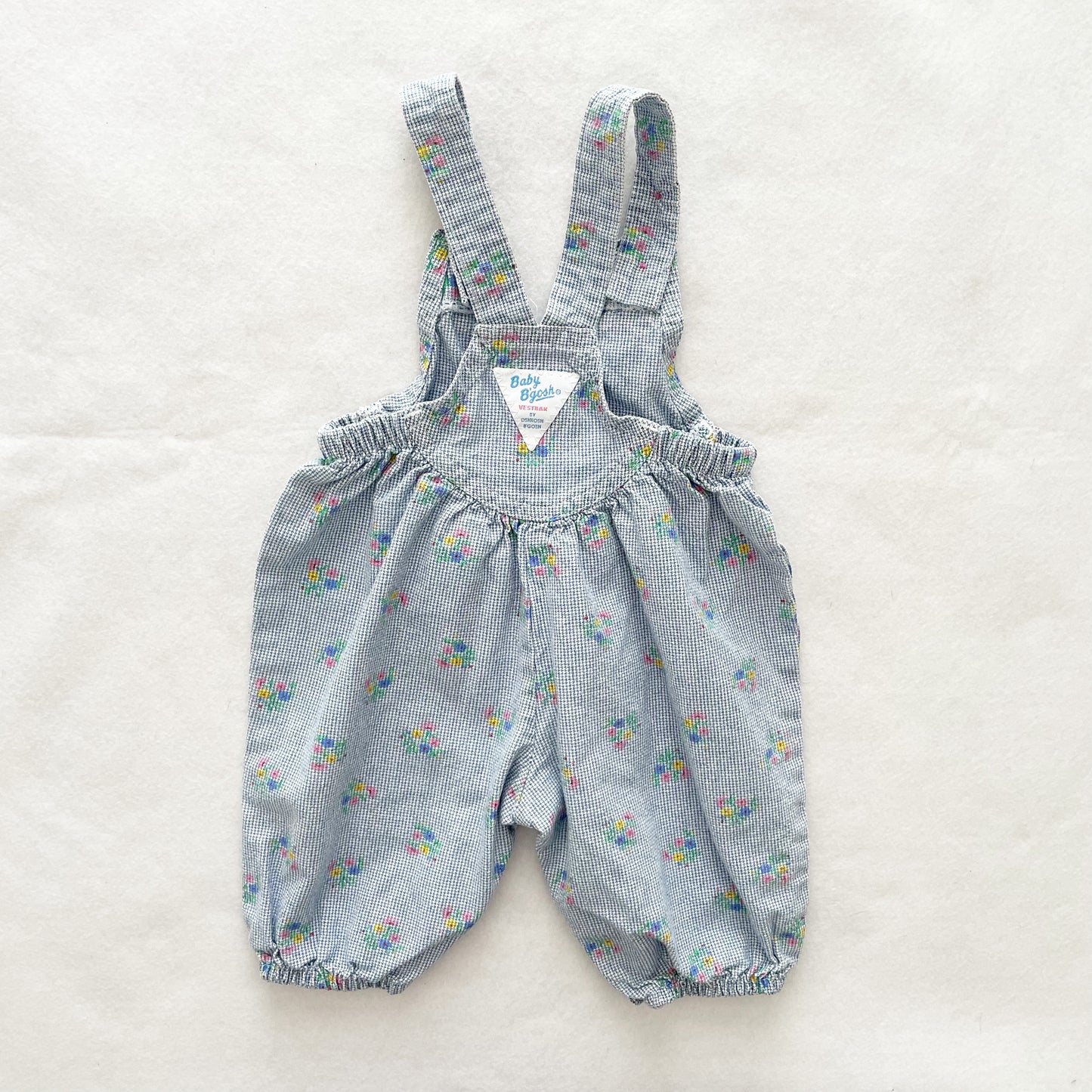 Baby B’gosh Crossfront Floral Overalls