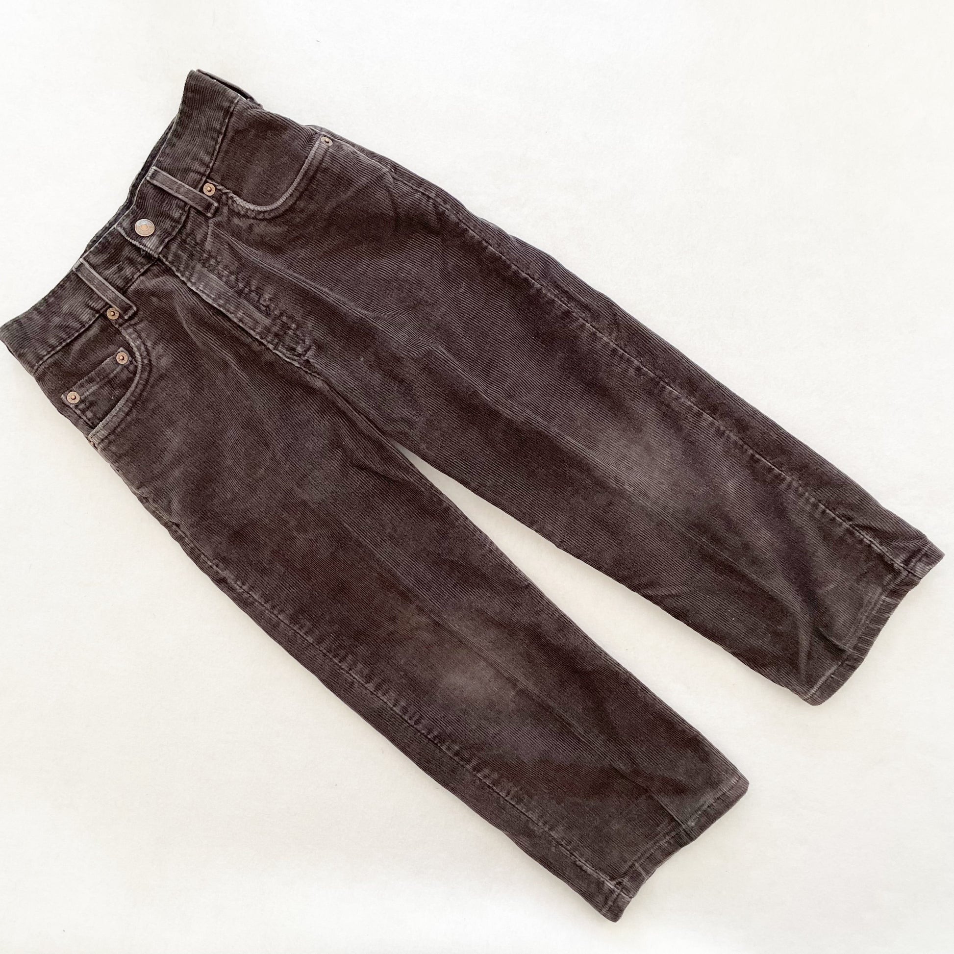Levi’s Dark Brown Cord Pants - Yellow Clover Vintage Kids Clothes