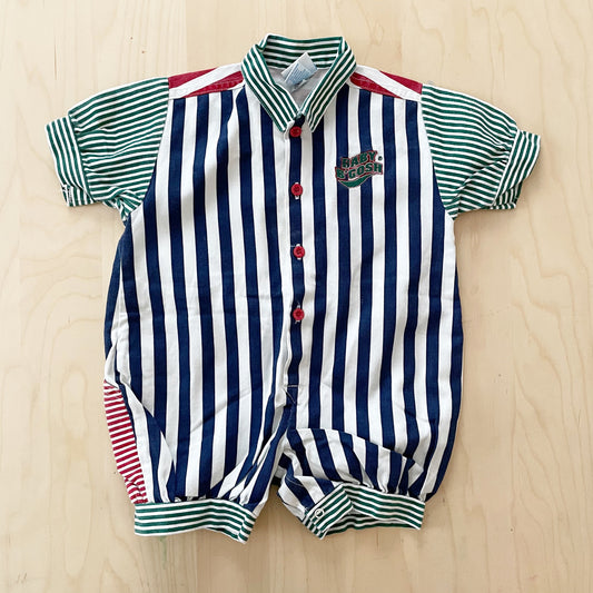 Baby B’gosh Stripe Block Romper